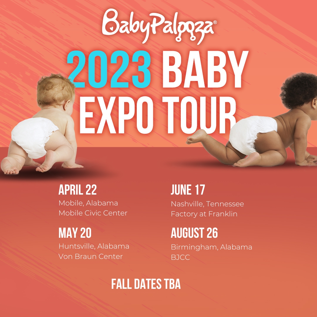 It's time to hit the road! 🎉 The 2023 Babypalooza Baby Expo Tour is